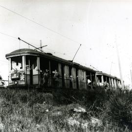 Tram on Mons Avenue, Maroubra.