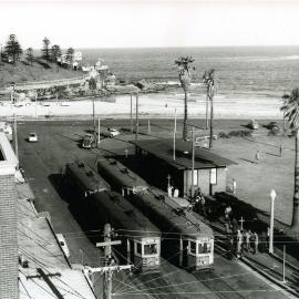 Coogee Tram Terminus and Coogee Beach