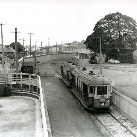 Tram at Randwick Racecourse Platform