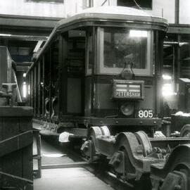 Tram at the Randwick Tram Depot