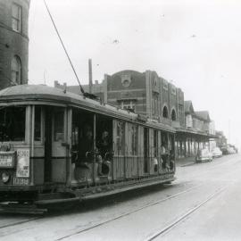 Tram heading to Circular Quay