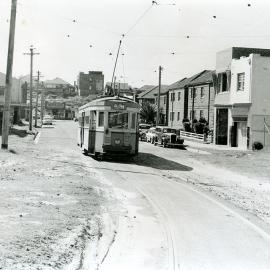 Tram on Fenton Street