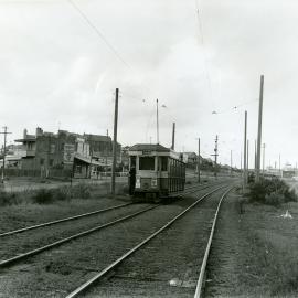 Tram on Anzac Parade near Malabar