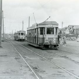 Tram on Anzac Parade near Haig Avenue