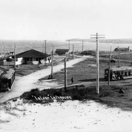 Trams on the loop at La Perouse