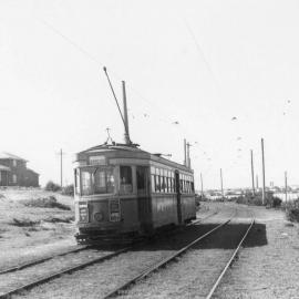 Tram on Anzac Parade