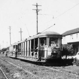 Tram at Kensington