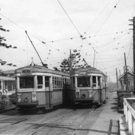 Trams at Maroubra Junction