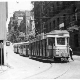 Tram approaching Circular Quay