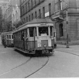 Tram approaching Circular Quay