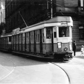Tram approaching Circular Quay