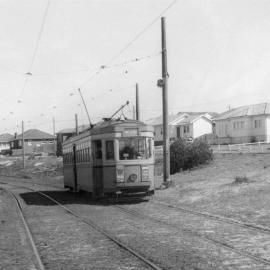 Tram on Anzac Parade at Malabar