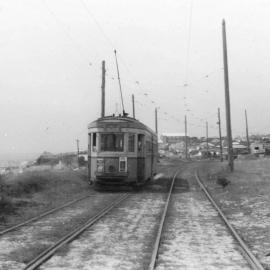 Tram on Anzac Parade near Malabar