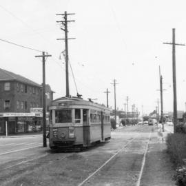 Tram at Todman Avenue, Kensington