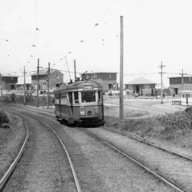 Tram on Anzac Parade in Malabar