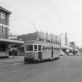 Tram near O'Deas Corner, Kingsford