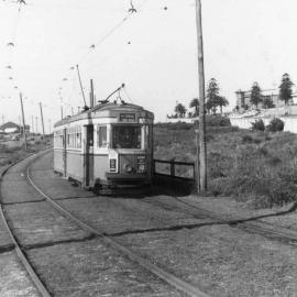 Outbound Tram passing Long Bay Gaol