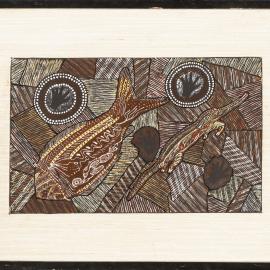 Painting by Uncle Keith Stewart, 1991