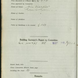Doncaster Avenue, Kensington : 5300-1918