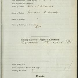 Willis Street and Lane, Kingsford : 5335-1918