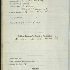 Fern Street, Randwick : 5426-1918