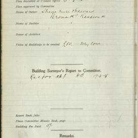 Anzac Parade, Randwick : 5462-1918