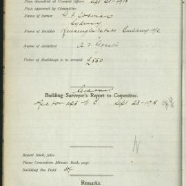 Cottenham Avenue, Kensington : 5628-1918