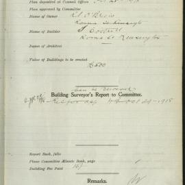 Doran Street, Kingsford : 5701-1918