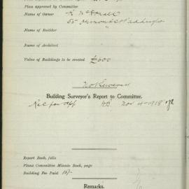 Mount Street, Coogee : 5718-1918