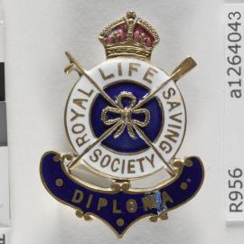 Royal Life Saving Society diploma Badge