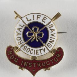 Royal Life Saving Society Honorary Instructor Badge