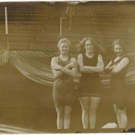 Mina Wylie, Fanny Durack, and Vera Thulin