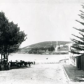 View down Beach Street looking south