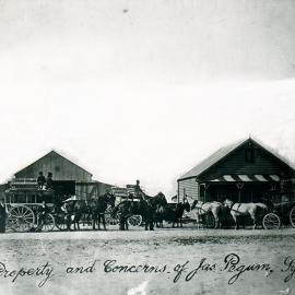 Pegum's horsedrawn omnibus
