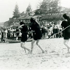 Womens Surf Life Saving team