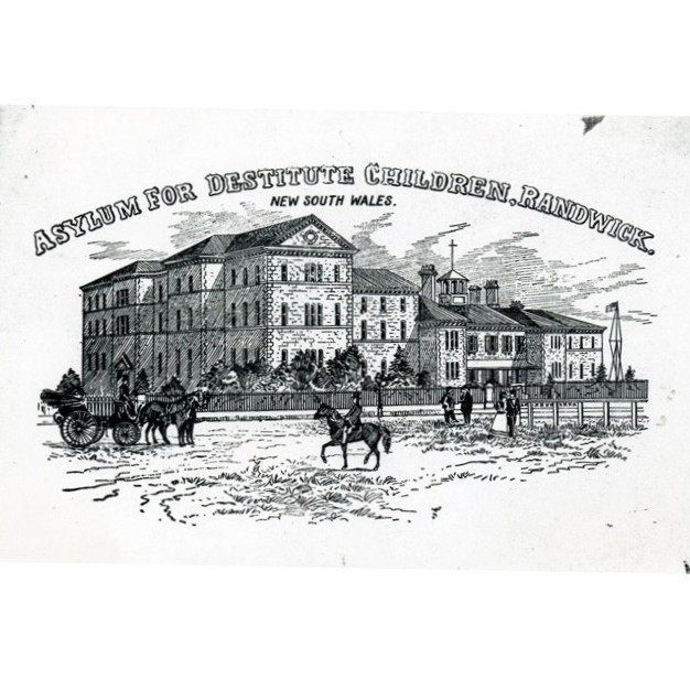 Illustration of Asylum for Destitute Children, Randwick 