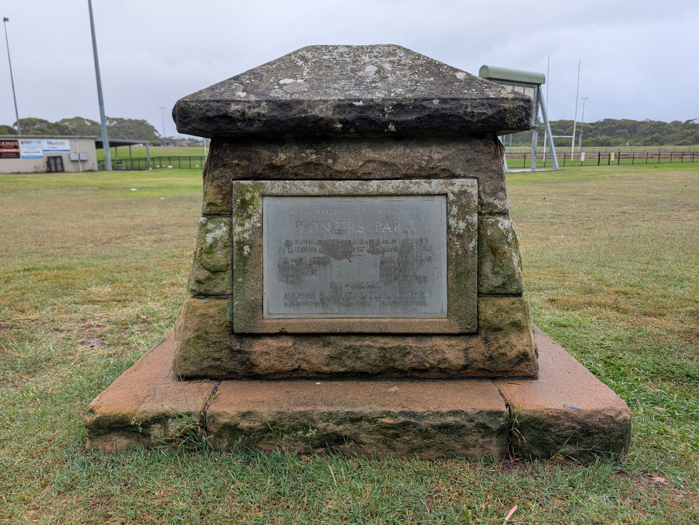 "Pioneer Park Monument" 2025