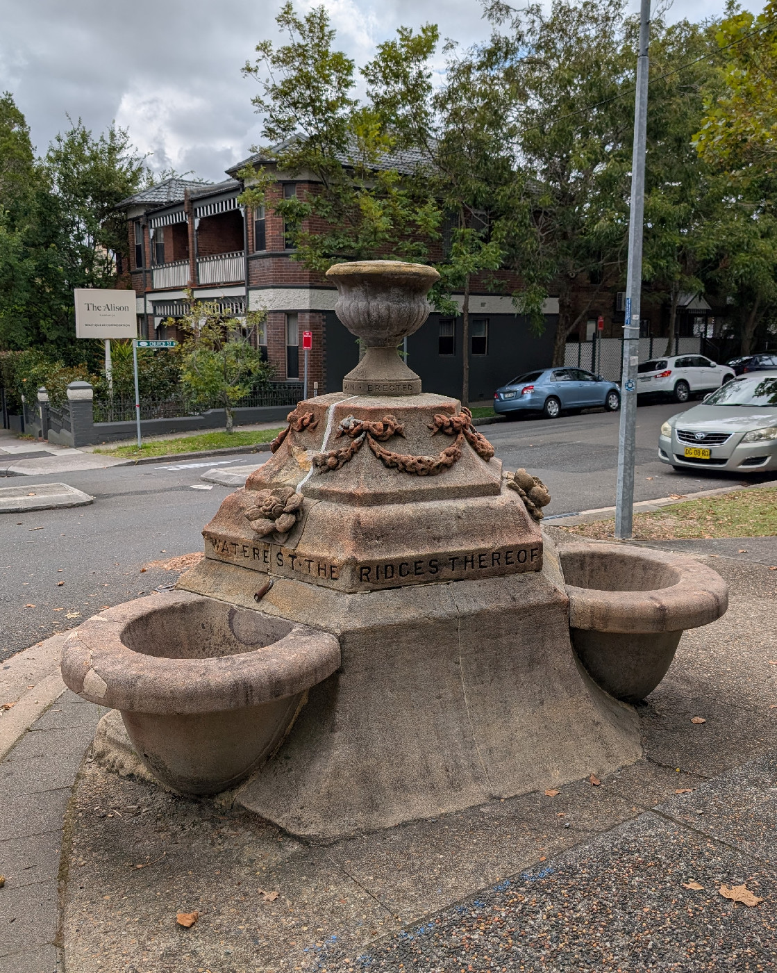 "St Jude's Fountain" 2025 (Allana White)