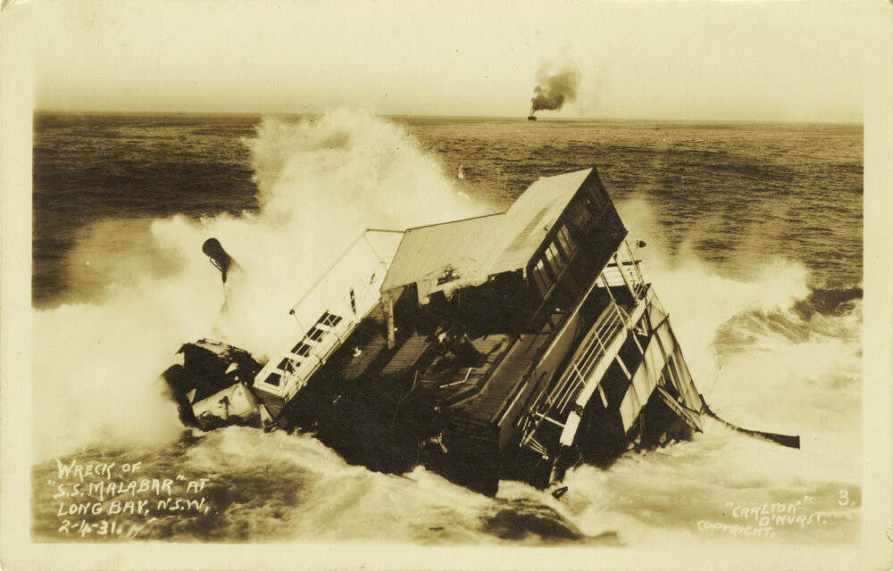 Shipwreck of MV Malabar 